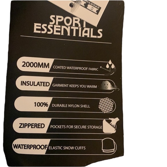 Sport Essentials Youth Suspender Snow Pants - Picture 7 of 8